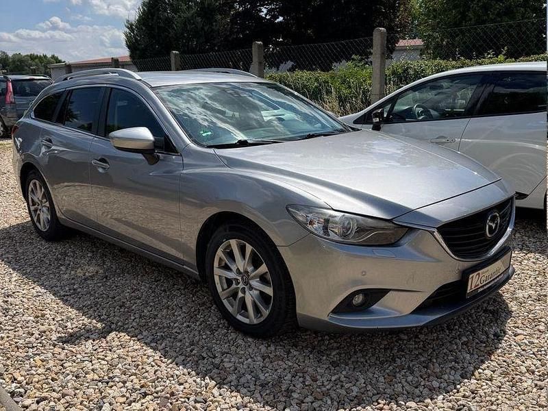 Silber Gebraucht 2014 Mazda 6 Center-Line Kombi | 8.499 € (Fairer Preis) - Bild 1/4