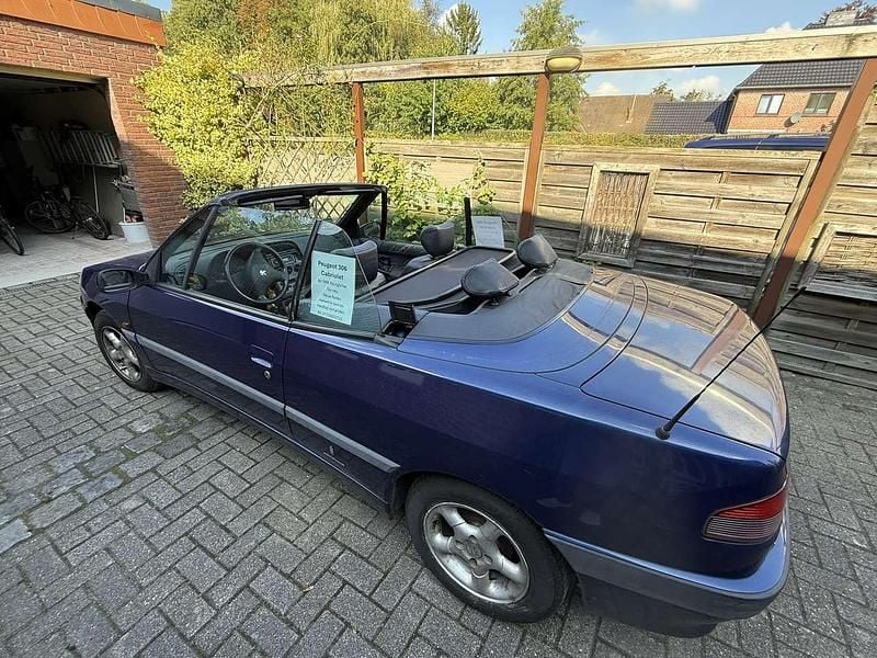 Gebraucht Peugeot 306 Cabriolet 88 PS (64 kW) 1998 Blau Cabrio