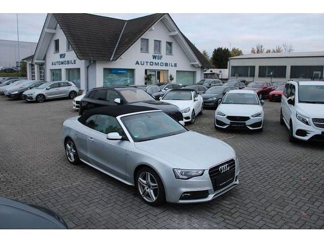 Gebraucht Audi A5 Cabriolet S-Line 170 PS (125 kW) 2012 Eissilber Cabrio