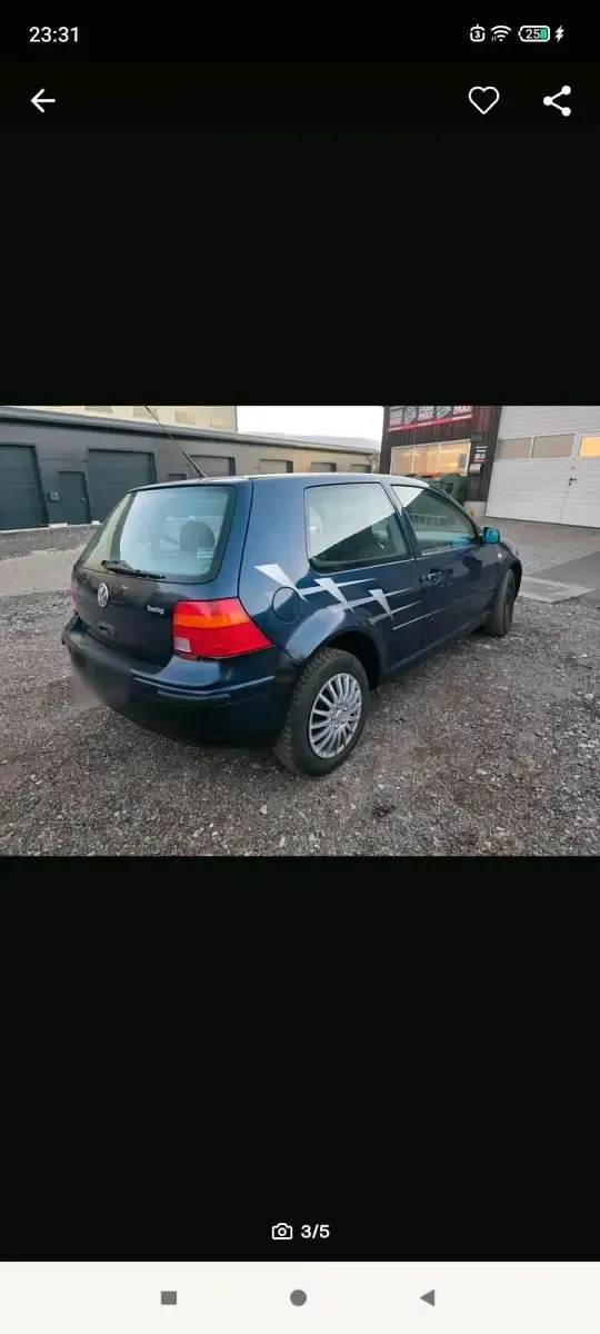 Second-hand VW Golf IV 75 CP (55 kW) 2000 Albastru Hatchback