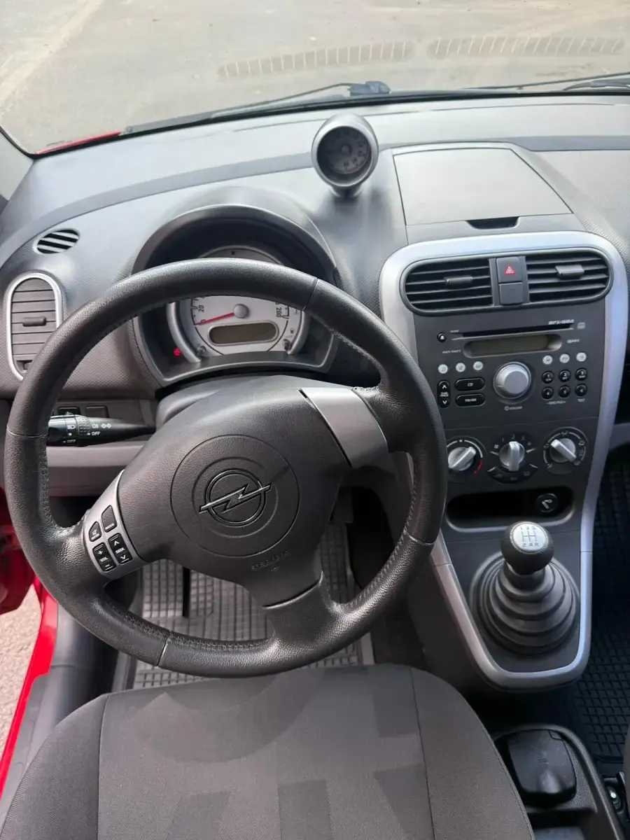 Gebraucht Opel Agila 2008 Rot Kleinwagen
