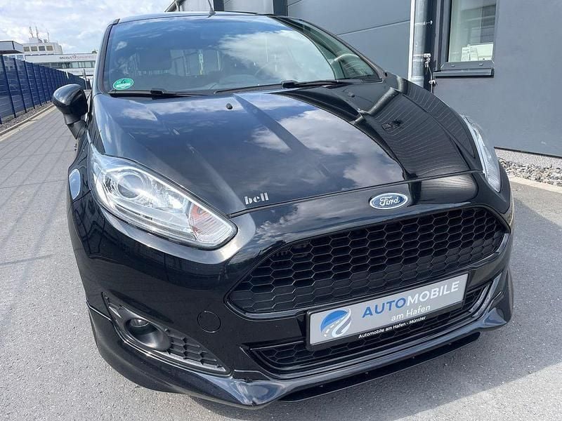 Schwarz Gebraucht 2017 Ford Fiesta ST-Line Kleinwagen | 8.990 € (Fairer Preis) - Bild 1/4