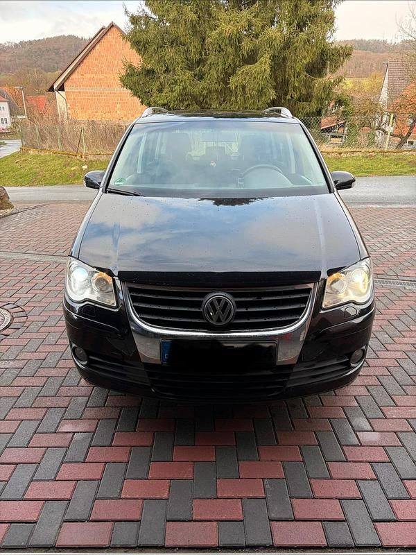 Gebraucht VW Touran 140 PS (102 kW) 2007 Schwarz Van / Kleinbus