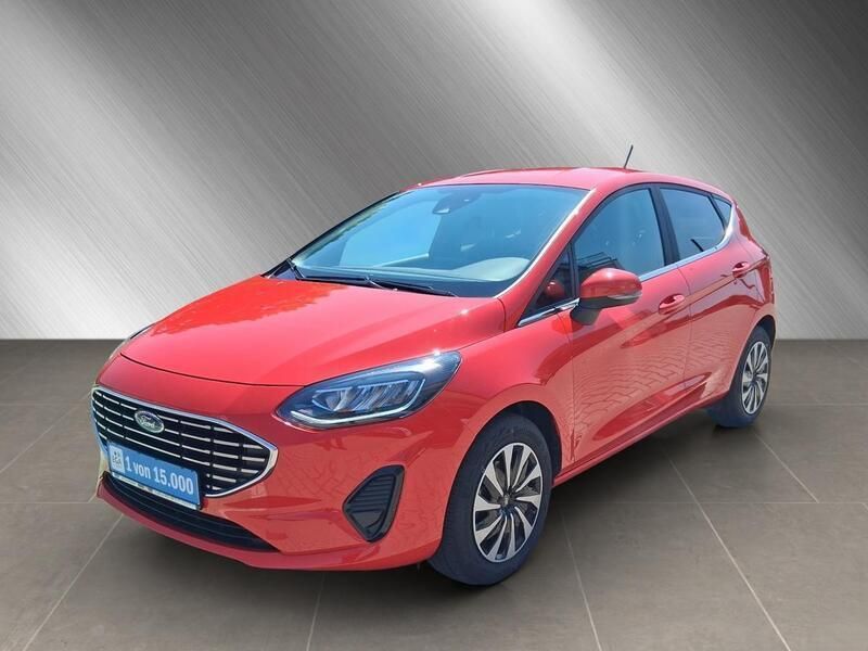 Gebraucht Ford Fiesta Titanium 75 PS (55 kW) 2023 Rot Kleinwagen