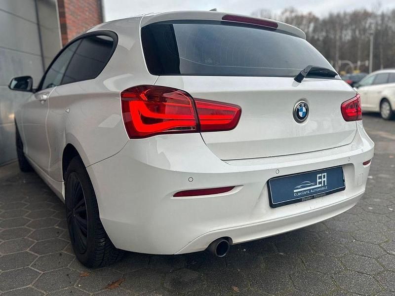 Gebraucht BMW 116 Advantage 109 PS (80 kW) 2015 Weiß Kleinwagen