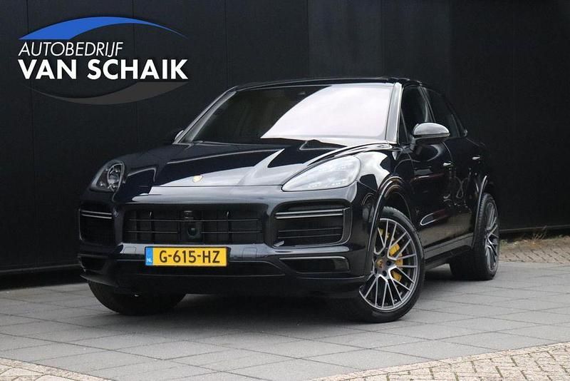 Blau Gebraucht 2019 Porsche Cayenne Turbo S SUV | 74.888 € - Bild 1/4