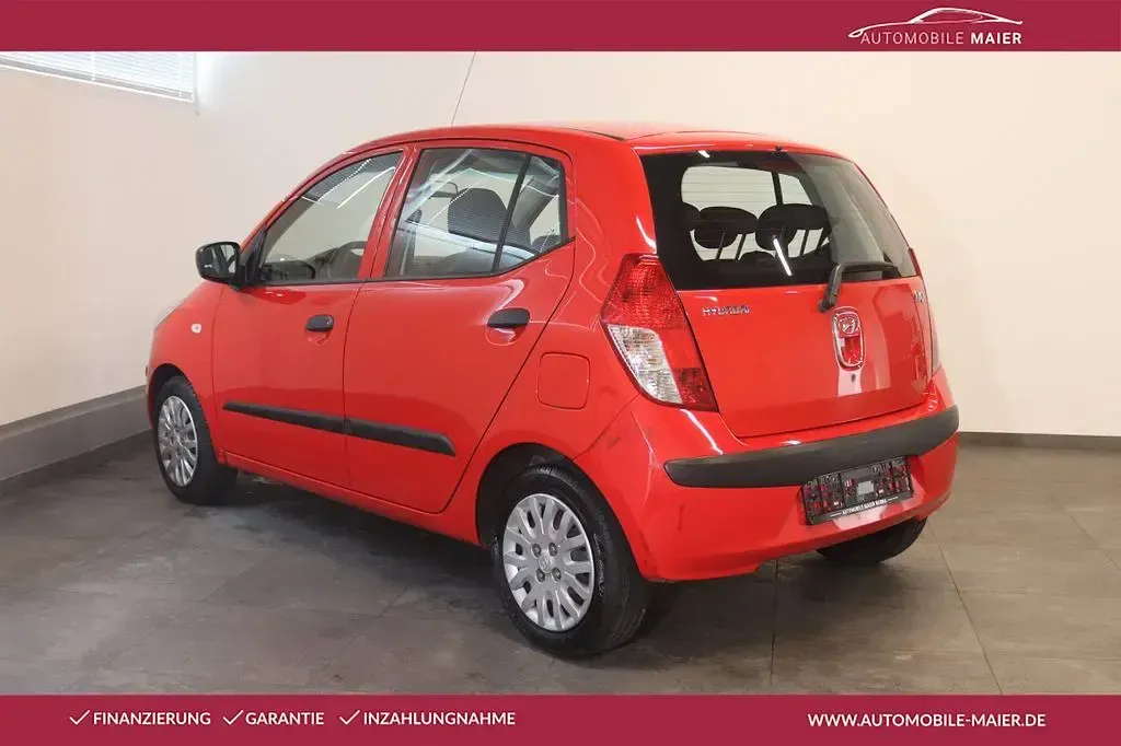 Gebraucht Hyundai i10 Edition+ 67 PS (49 kW) 2009 Electric red Kleinwagen
