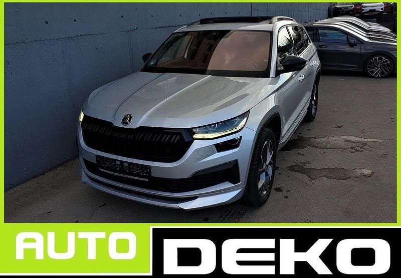 Silber Gebraucht 2022 Skoda Kodiaq SportLine SUV | 34.370 € (Fairer Preis) - Bild 1/4