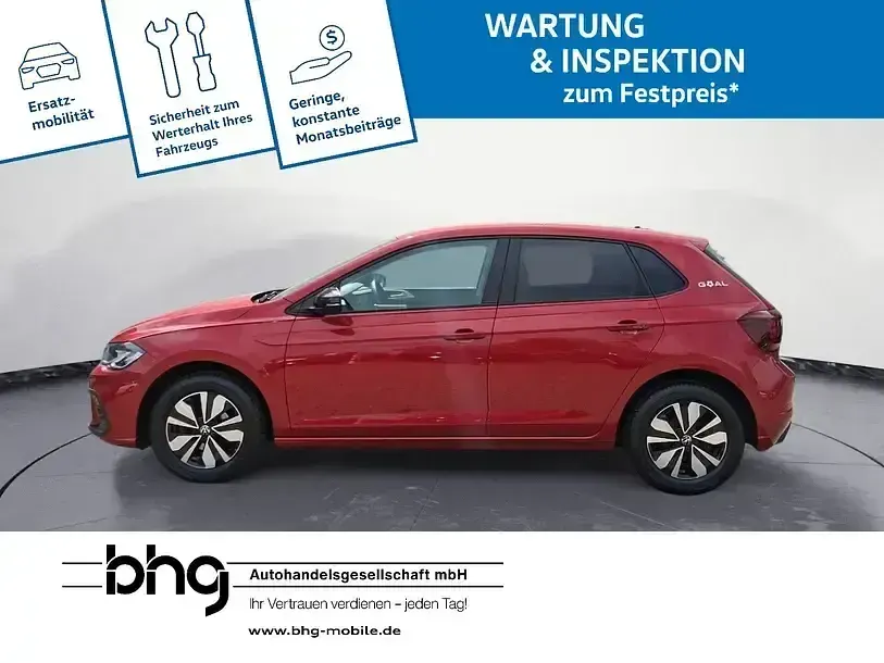Gebraucht VW Polo Goal 95 PS (69 kW) 2025 Rot Kleinwagen