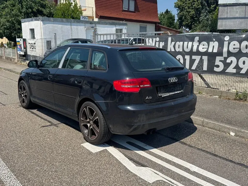 Gebraucht Audi A3 Ambition 125 PS (91 kW) 2009 Schwarz Kleinwagen