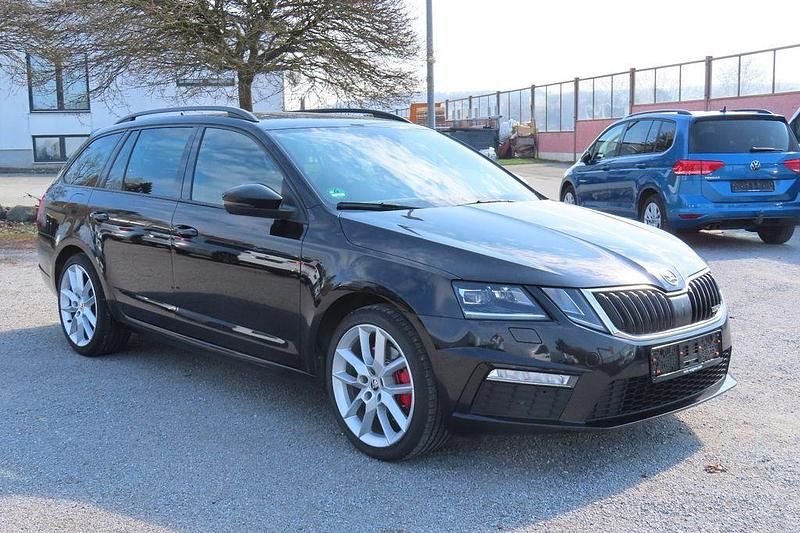 Gebraucht Skoda Octavia RS 184 PS (135 kW) 2017 Schwarz Kombi