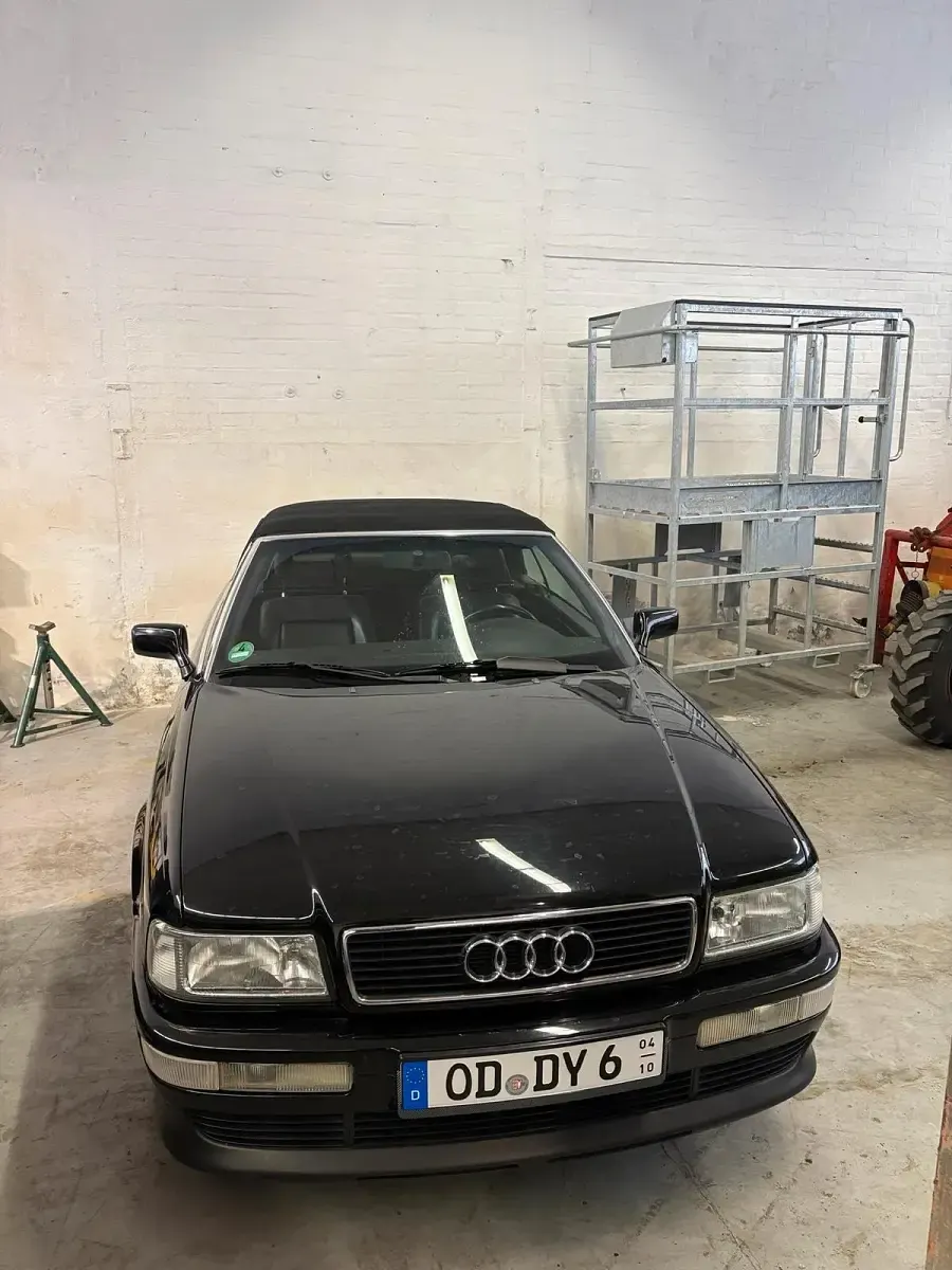 Gebraucht Audi 80 1996 Schwarz Cabrio