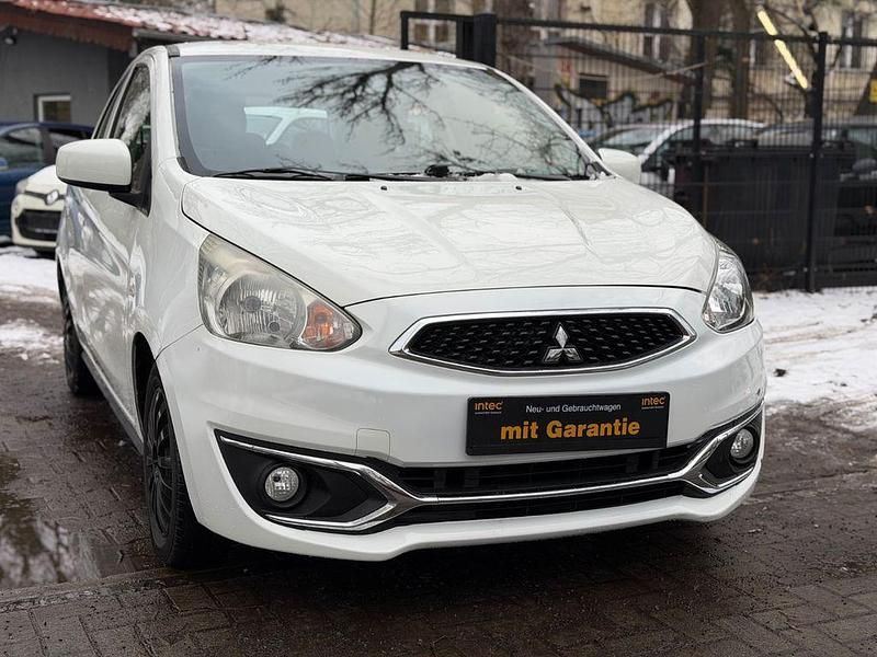 Gebraucht Mitsubishi Space Star 71 PS (52 kW) 2017 Weiß Kleinwagen