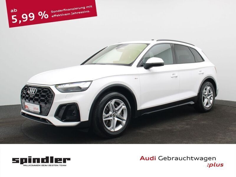 Ibisweiß Gebraucht 2022 Audi Q5 Ambiente SUV | 52.980 € (Teuer) - Bild 1/4