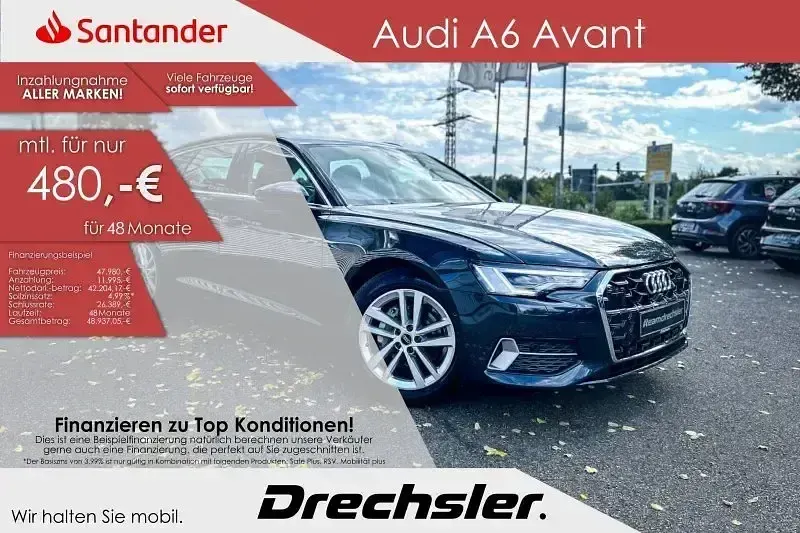 Gebraucht Audi A6 Sport 204 PS (150 kW) 2024 Grau Kombi