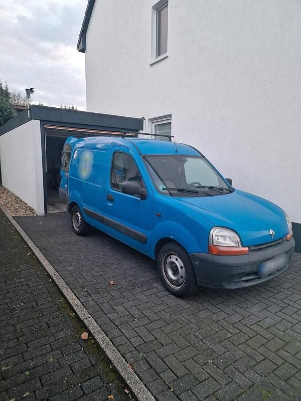 Gebraucht Renault Kangoo 65 PS (47 kW) 2002 Blau Van / Kleinbus