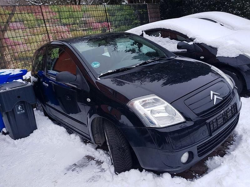 Schwarz Gebraucht 2008 Citroën C2 Comfort Kleinwagen | 1.500 € (Guter Preis) - Bild 1/4