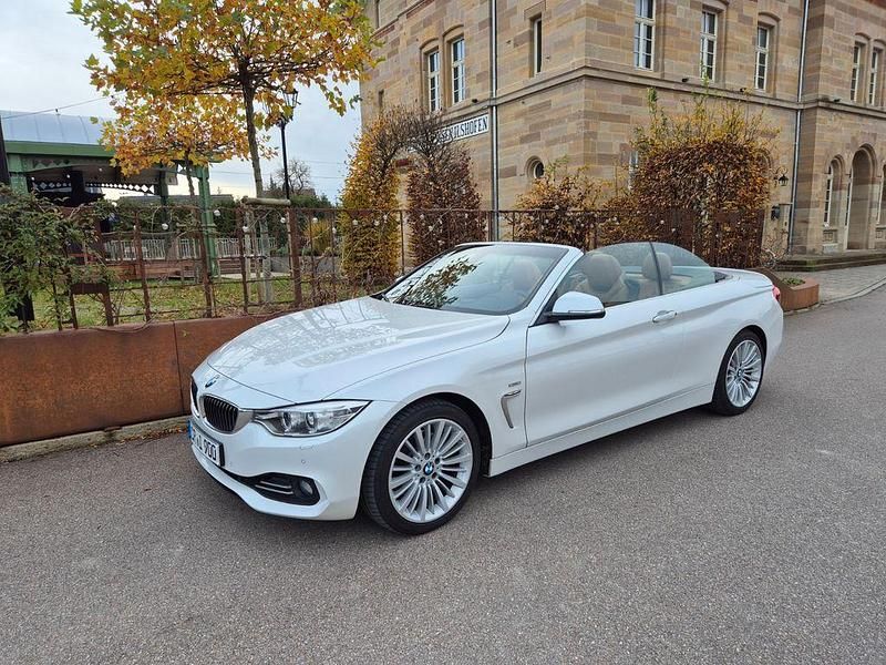 Weiß Gebraucht 2014 BMW 430 Cabriolet Comfort Edition Cabrio | 21.799 € (Teuer) - Bild 1/4