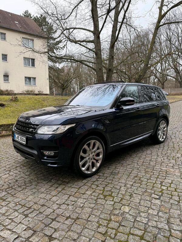 Blau Gebraucht 2015 Land Rover Range Rover Sport Autobiography SUV | 23.500 € (Superpreis) - Bild 1/4