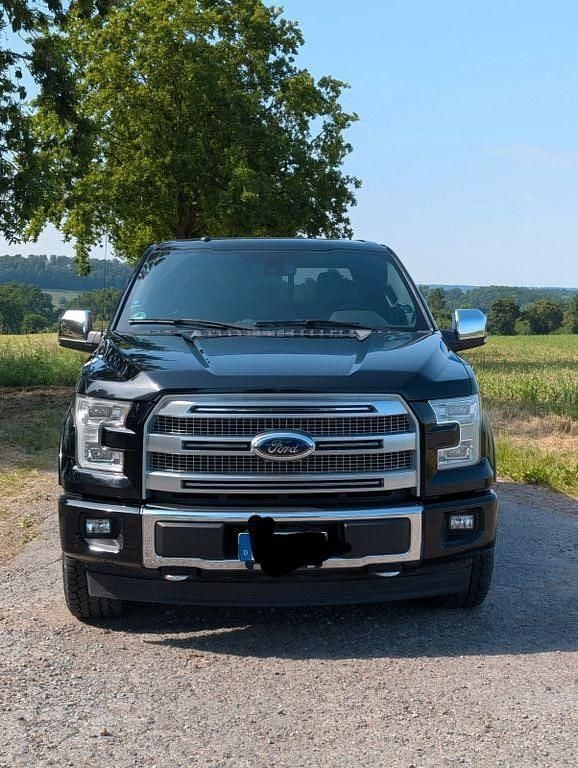 Schwarz Gebraucht 2018 Ford F-150 Abholung | 40.900 € (Etwas zu teuer) - Bild 1/4
