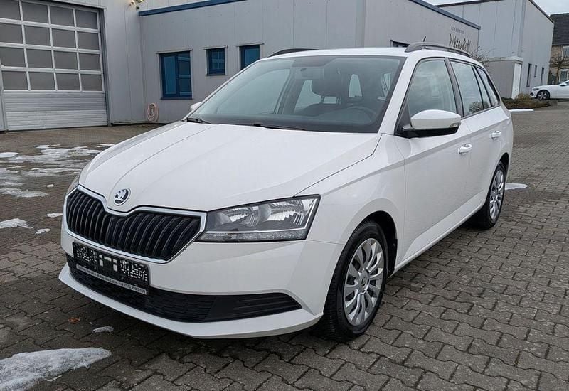 Gebraucht Skoda Fabia 95 PS (69 kW) 2021 Weiß Limousine