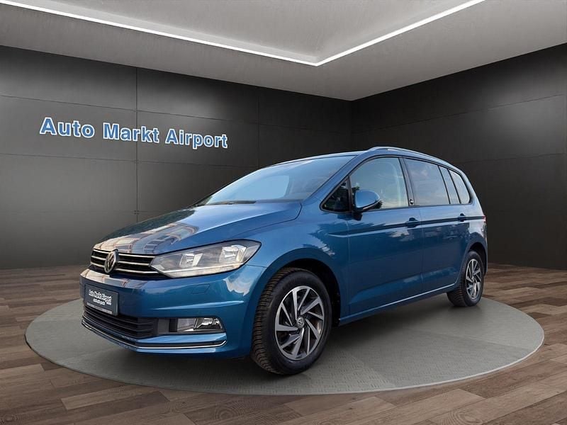 Gebraucht VW Touran Sound 150 PS (110 kW) 2017 Blau Van / Kleinbus