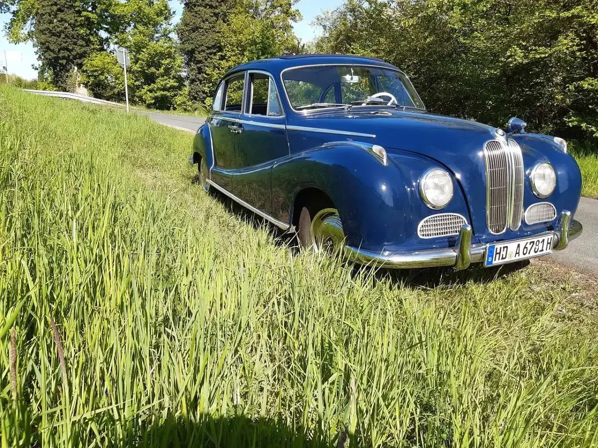 Gebraucht BMW 502 95 PS (69 kW) 1959 Blau Limousine