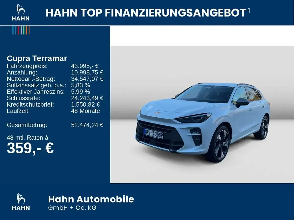 Gebraucht Cupra Terramar VZ 325 PS (239 kW) 2025 Weiß SUV
