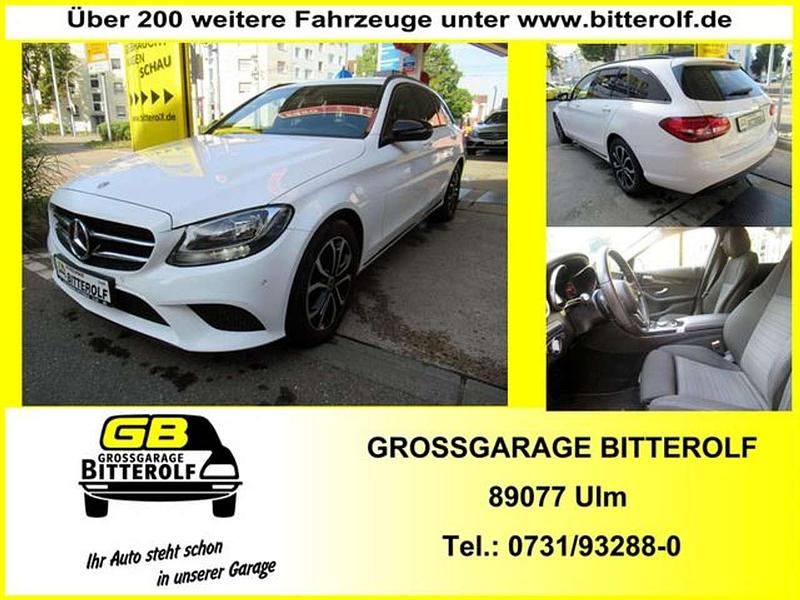 Weiß Gebraucht 2019 Mercedes C200 Avantgarde Kombi | 17.990 € (Fairer Preis) - Bild 1/4