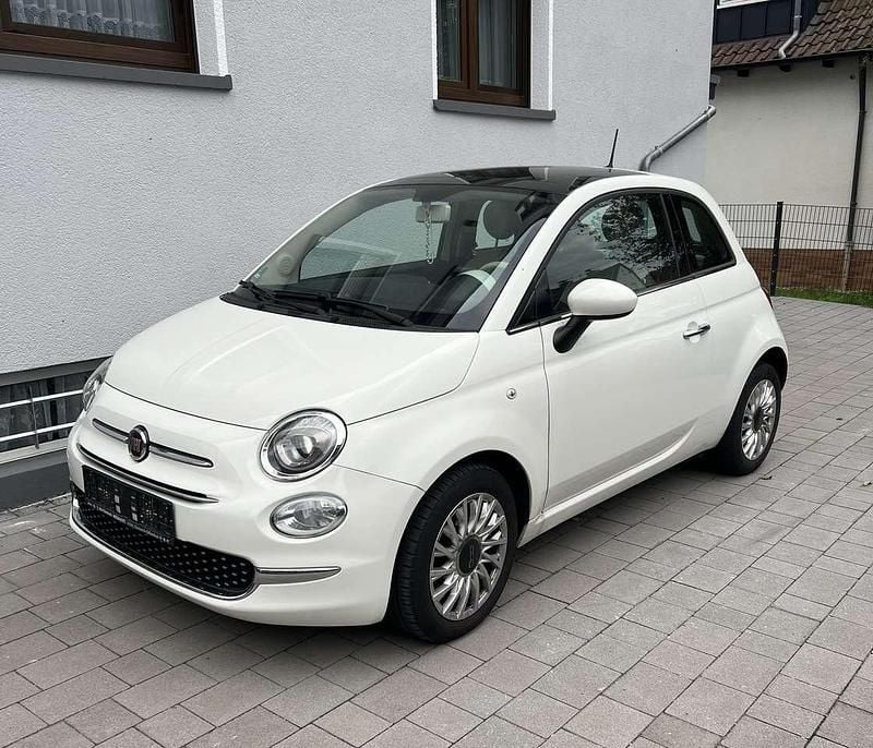 Weiß Gebraucht 2018 Fiat 500 Lounge Limousine | 7.999 € (Guter Preis) - Bild 1/4