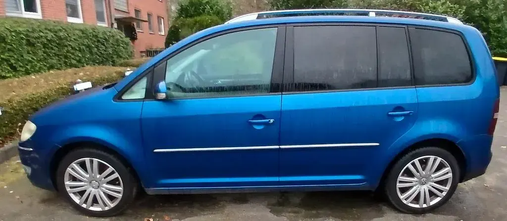 Gebraucht VW Touran Highline 170 PS (125 kW) 2007 Blau Van / Kleinbus