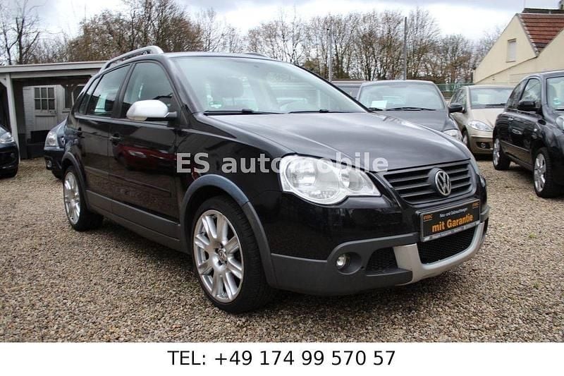 Gebraucht VW Polo Cross 80 PS (58 kW) 2009 Schwarz Kleinwagen