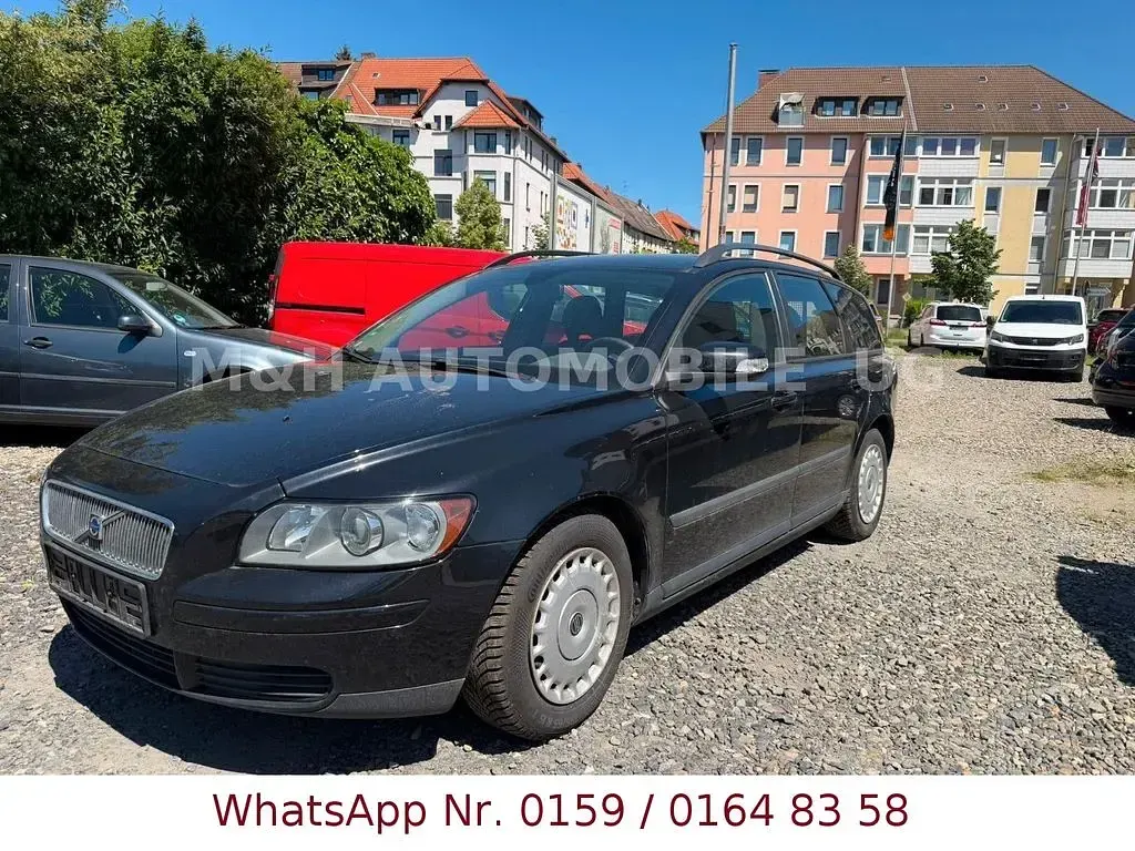 Gebraucht Volvo V50 Kinetic 109 PS (80 kW) 2007 Schwarz Kombi