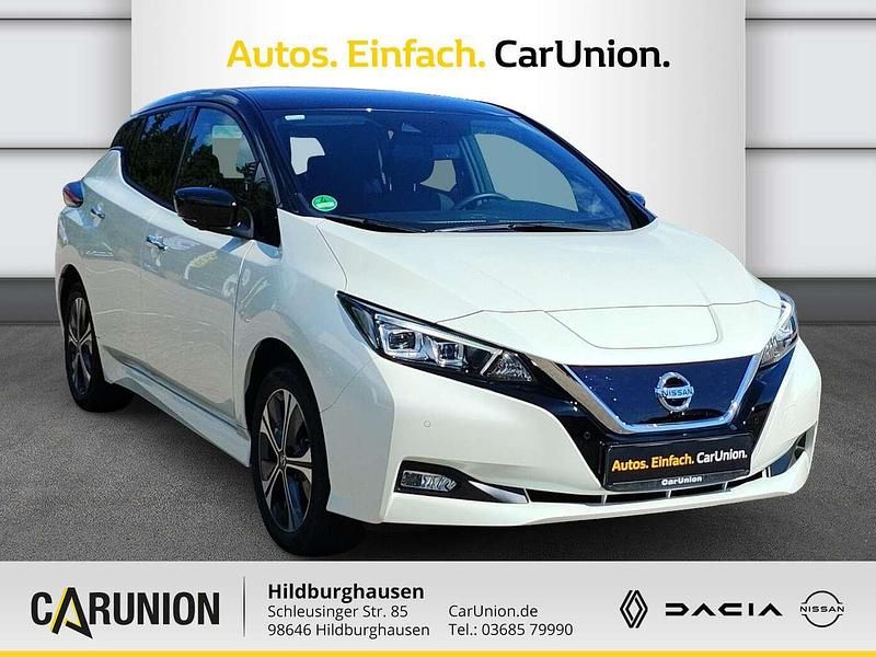 Gebraucht Nissan Leaf N-Connecta 160 kW (218 PS) 2021 Pearl white/black Kleinwagen
