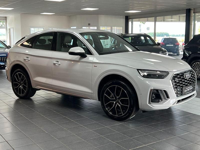 Gebraucht Audi Q5 Sportback S-line plus 286 PS (210 kW) 2023 Gletscherweiß metallic SUV