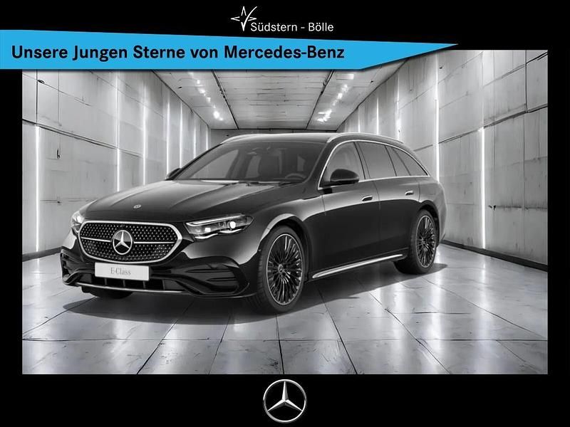 Metalliclack obsidianschwarz (metallic) Gebraucht 2024 Mercedes E300 AMG Kombi | 60.590 € (Fairer Preis) - Bild 1/4