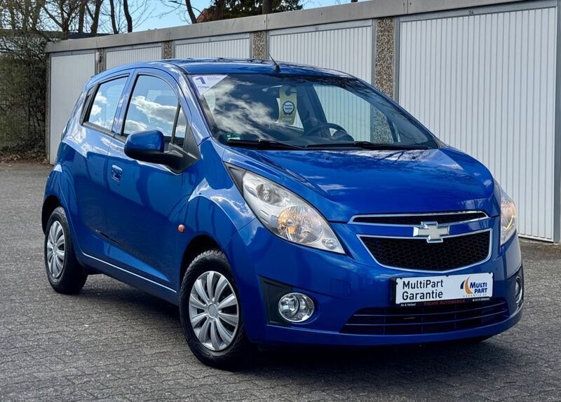 Blau Gebraucht 2010 Chevrolet Spark LS Kleinwagen | 2.200 € (Fairer Preis) - Bild 1/4