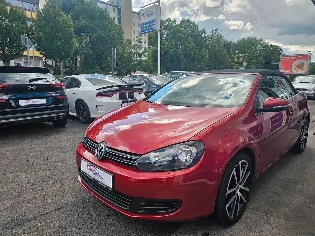 Gebraucht VW Golf 160 PS (117 kW) 2011 Rot Cabrio