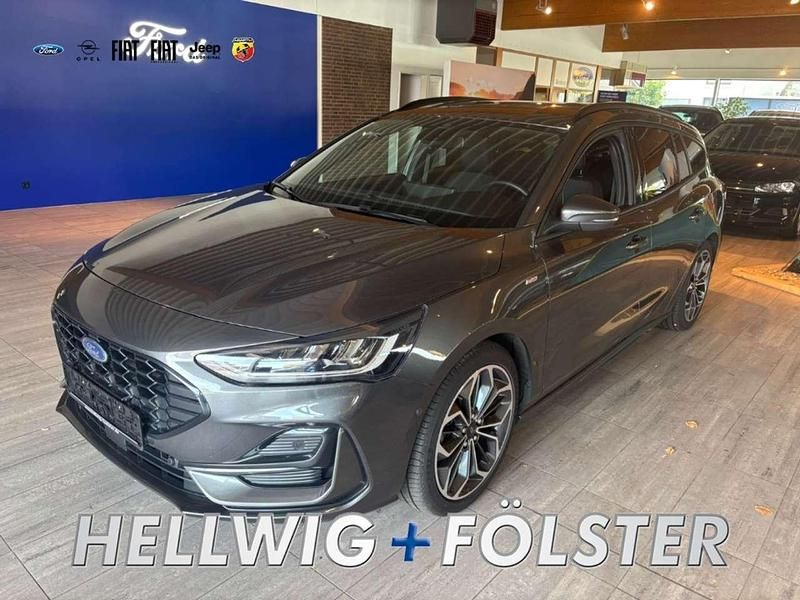 Magneticgrau (metallic) Gebraucht 2023 Ford Focus ST-Line X Kombi | 20.990 € (Fairer Preis) - Bild 1/4