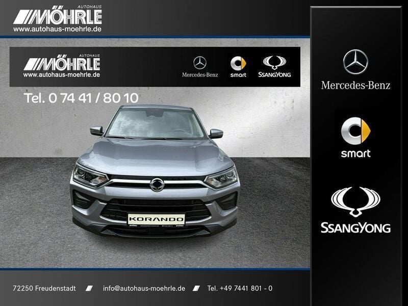 Silber Neu 2025 Ssangyong Korando SUV | 23.590 € - Bild 1/4