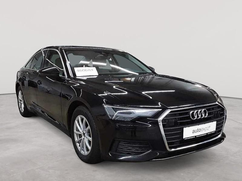 Brillantschwarz Gebraucht 2021 Audi A6 Premium Limousine | 27.490 € (Teuer) - Bild 1/4