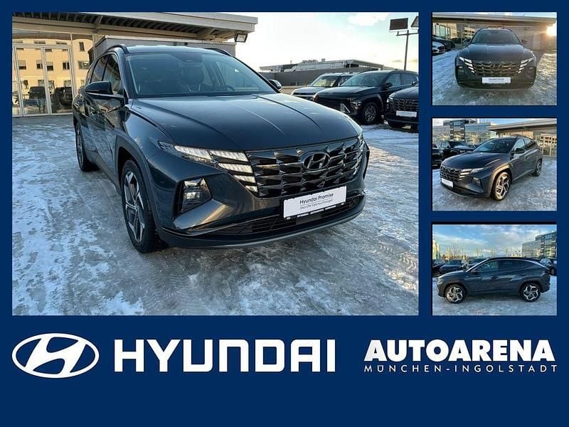 Dark knight / abyss black / mi Gebraucht 2023 Hyundai Tucson Prime SUV | 32.975 € (Etwas zu teuer) - Bild 1/4