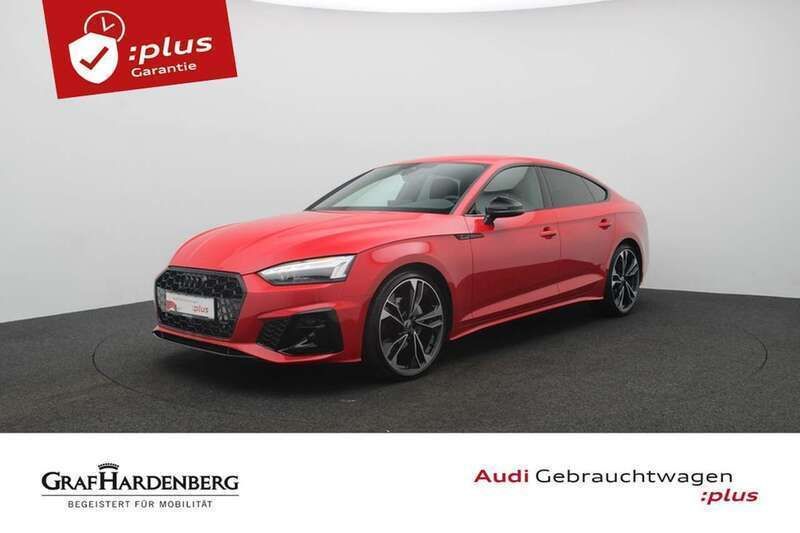 Progressivrot metallic Gebraucht 2024 Audi A5 Sportback S-Line Limousine | 47.980 € (Etwas zu teuer) - Bild 1/4