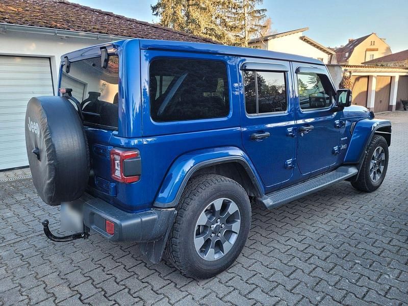 Gebraucht Jeep Wrangler Sahara 200 PS (147 kW) 2020 Blau SUV