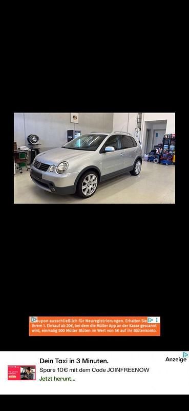 Gebraucht VW Polo Cross 75 PS (55 kW) 2005 Silber Kleinwagen