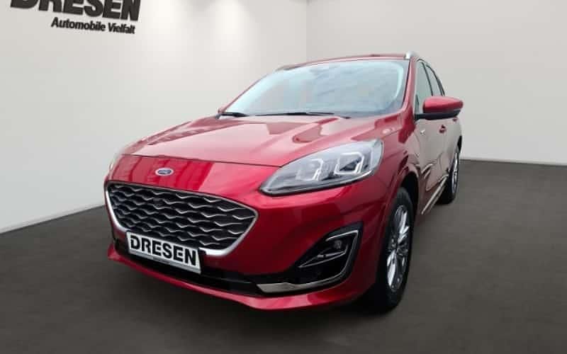 Rot Gebraucht 2023 Ford Kuga Vignale SUV | 32.250 € (Etwas zu teuer) - Bild 1/4