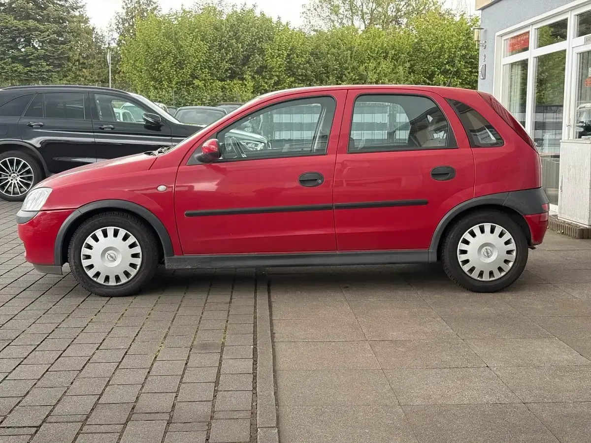 Gebraucht Opel Corsa 75 PS (55 kW) 2002 Rot Kleinwagen