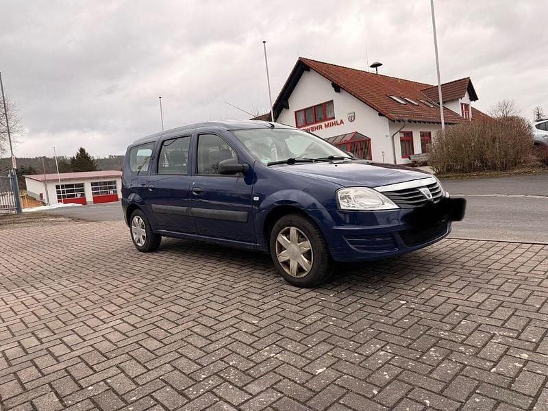 Gebraucht Dacia Logan MCV 75 PS (55 kW) 2010 Blau Kombi