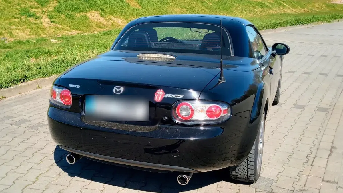 Gebraucht Mazda MX5 126 PS (92 kW) 2008 Schwarz Cabrio