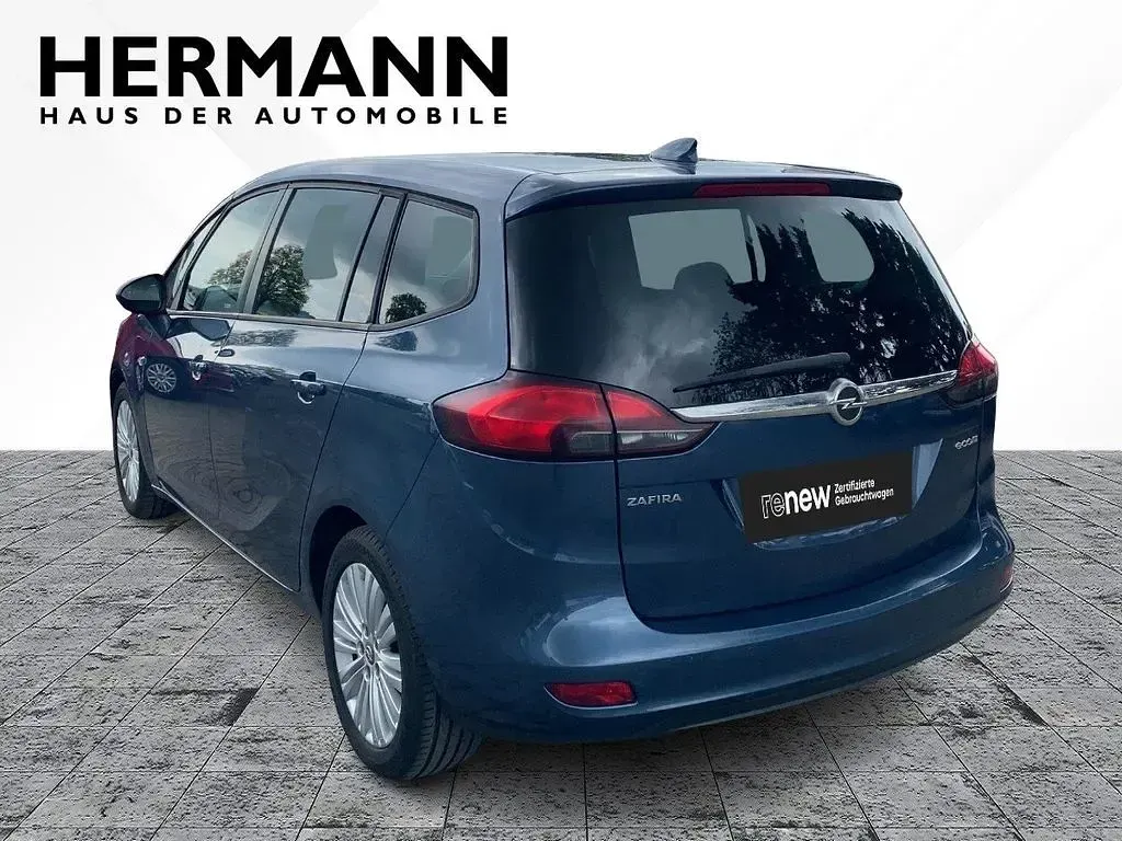 Gebraucht Opel Zafira Edition 140 PS (102 kW) 2017 Blau Van / Kleinbus